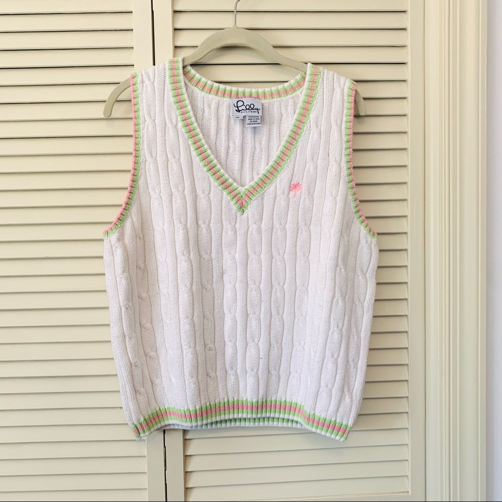 Vintage Lilly Pulitzer Sweater Vest